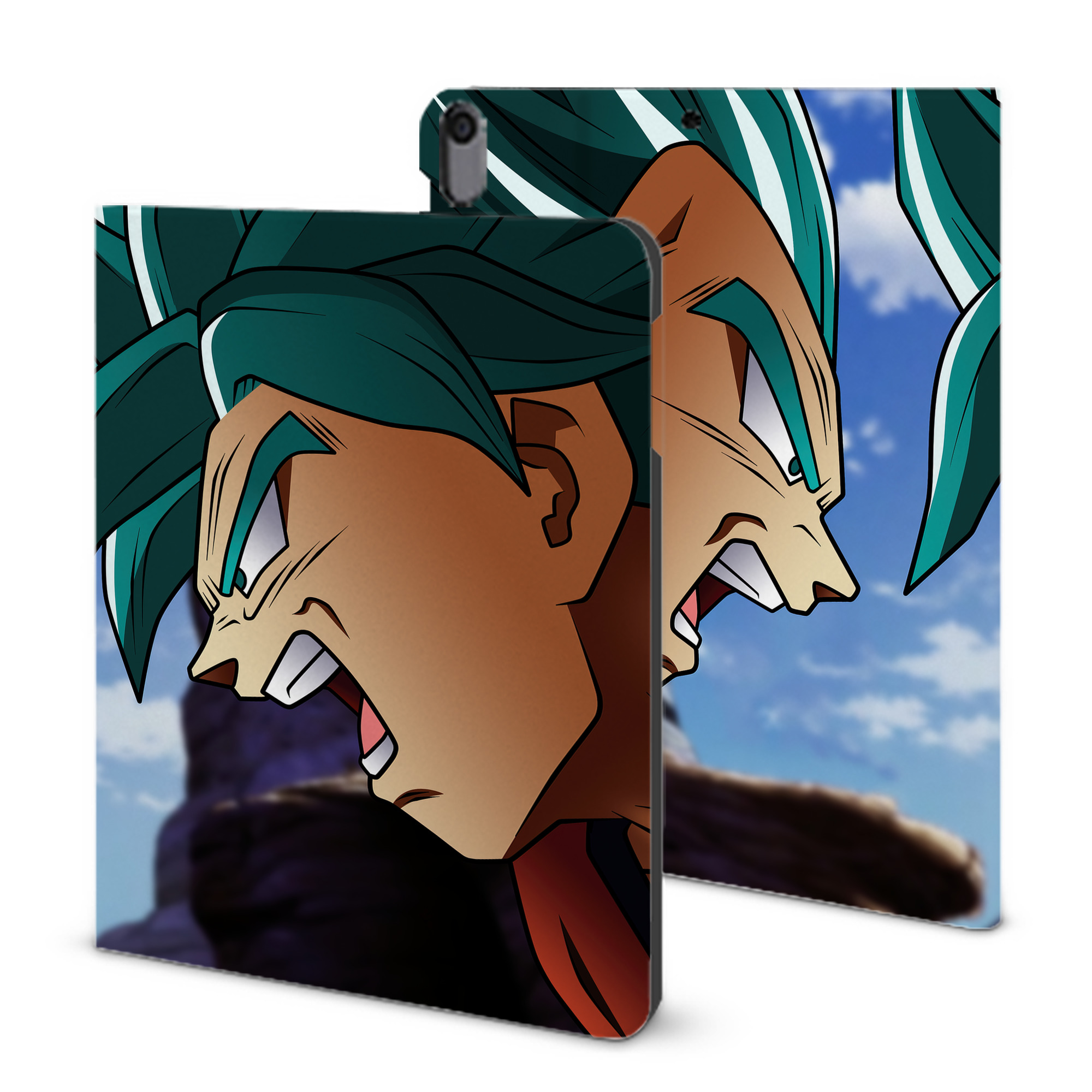 （画像用） ドラゴンボール DRAGON BALL IPad ケース ブック型 PUレザー TPU 耐衝撃 軽量 薄型 ペン収納なし 全面保護 IPad 各モデル対応